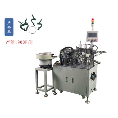 圓形彈簧塑料夾子自動(dòng)組裝機(jī)